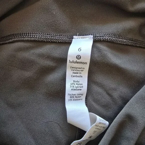 Lululemon Athletica Olive Leggings - Picture 6 of 6